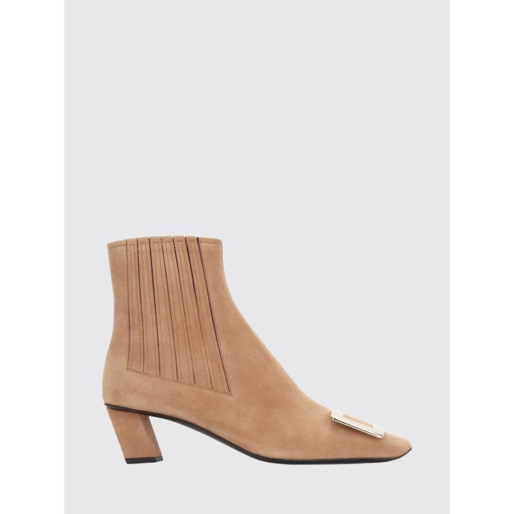 Roger Vivier Boots Woman Tobacco